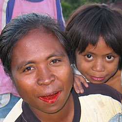Sourire au betel