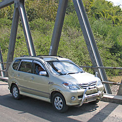 Notre voiture pendant 5 jours