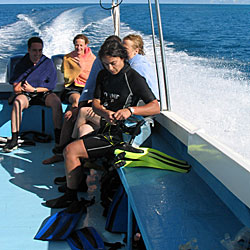 Bateau de plongée