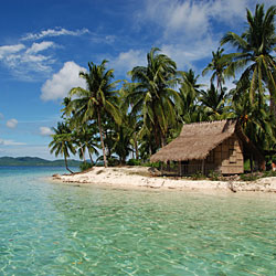 Sur les iles devant El Nido