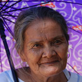 Une vieille dame à Pasadena.